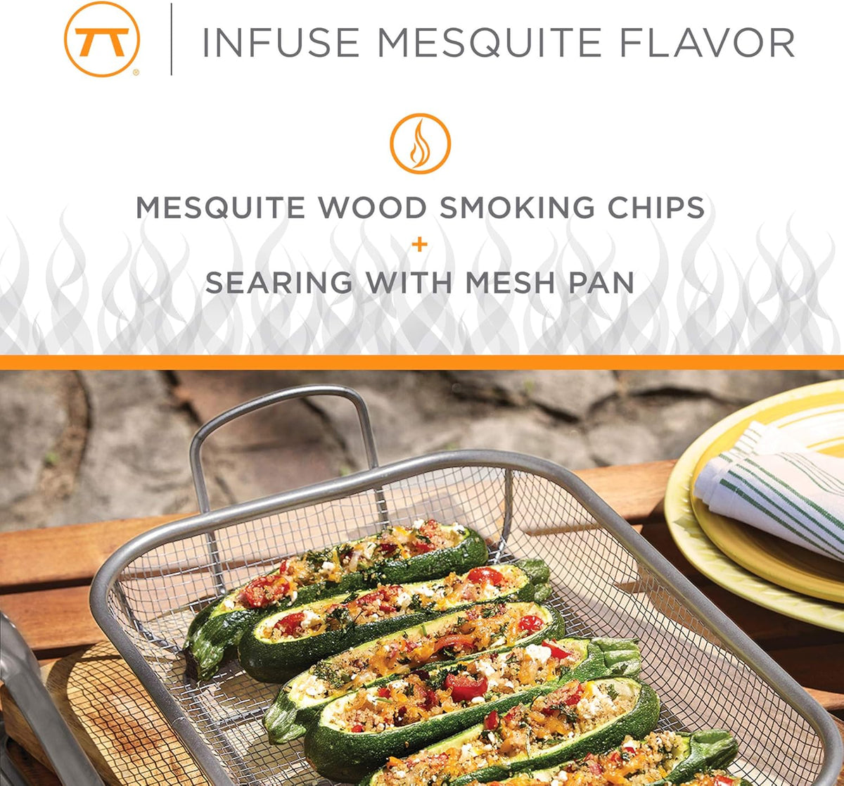 Outset BBQ Roasting Basket – Stainless Steel