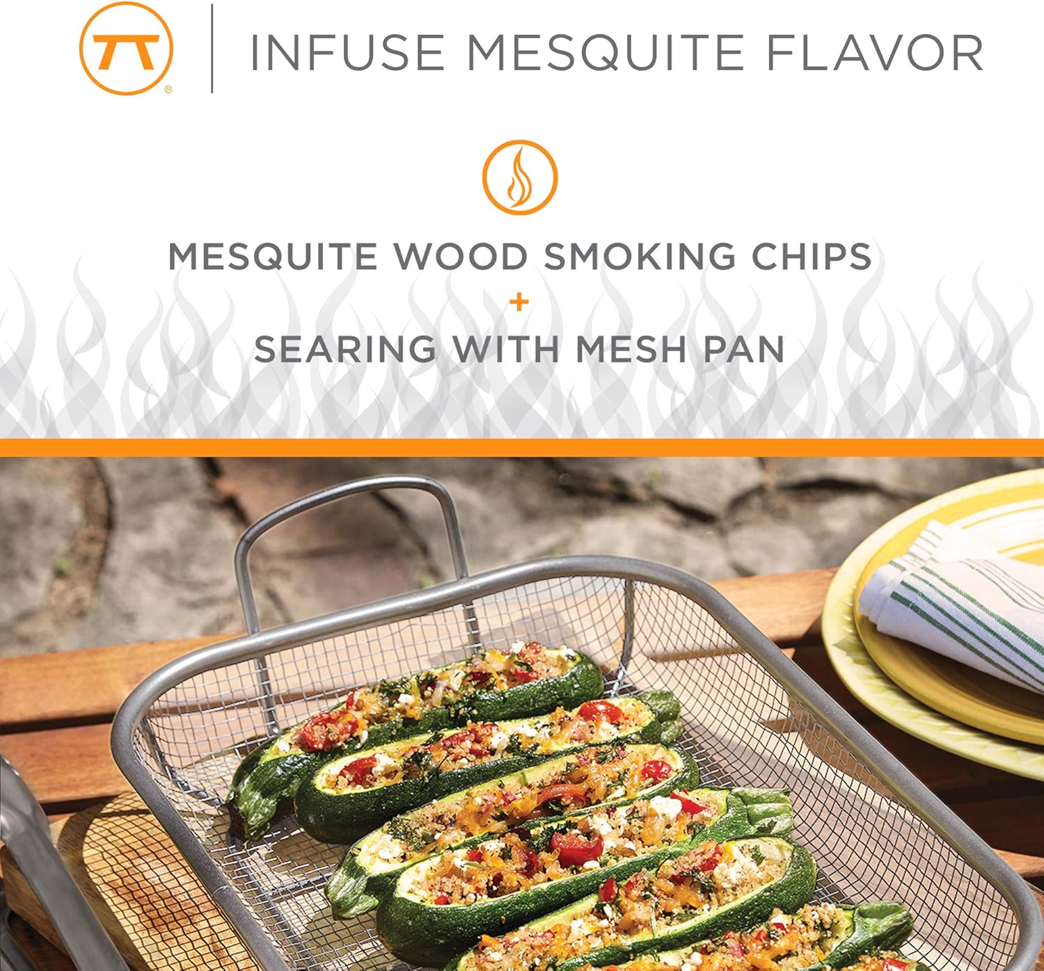 Outset BBQ Roasting Basket – Stainless Steel