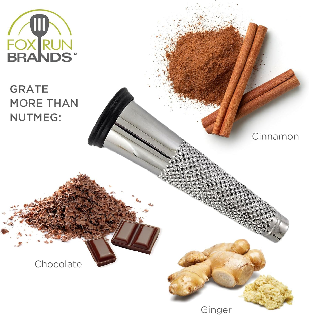 Fox Run Stainless Steel Cone Nutmeg Grater
