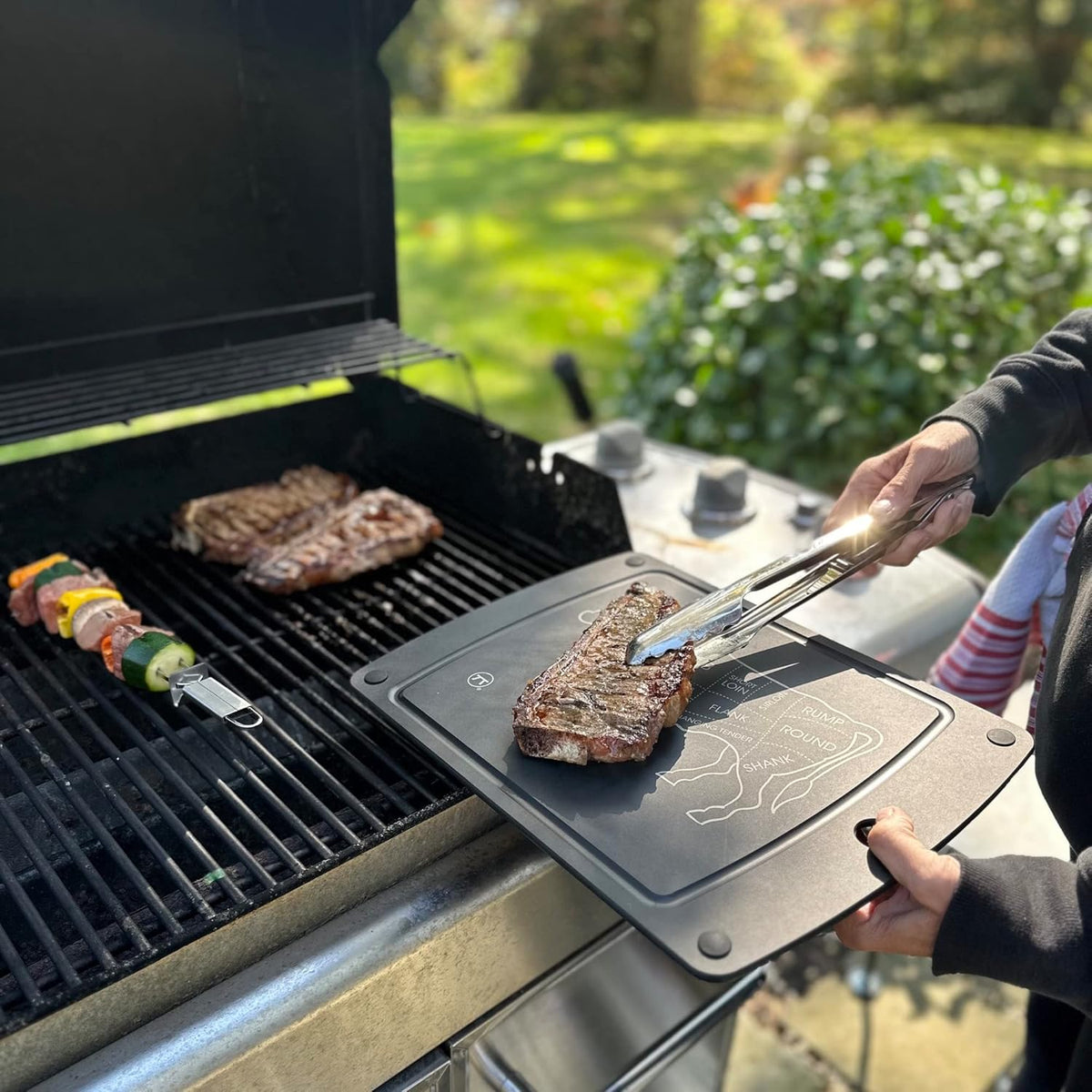 Outset Cow Cuts Grill Prep Board