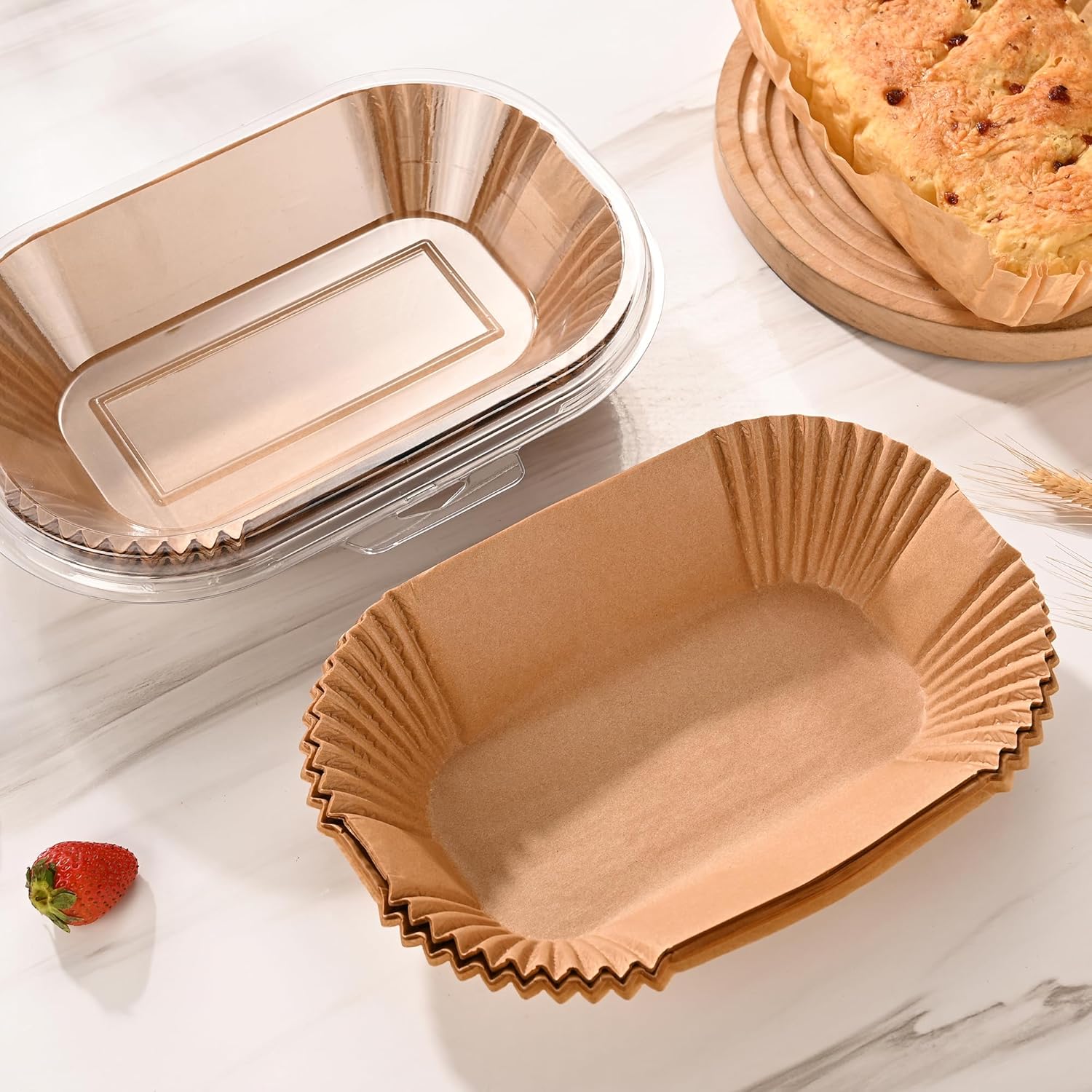 Fox Run Loaf Pan Parchment Liners 100-Pack