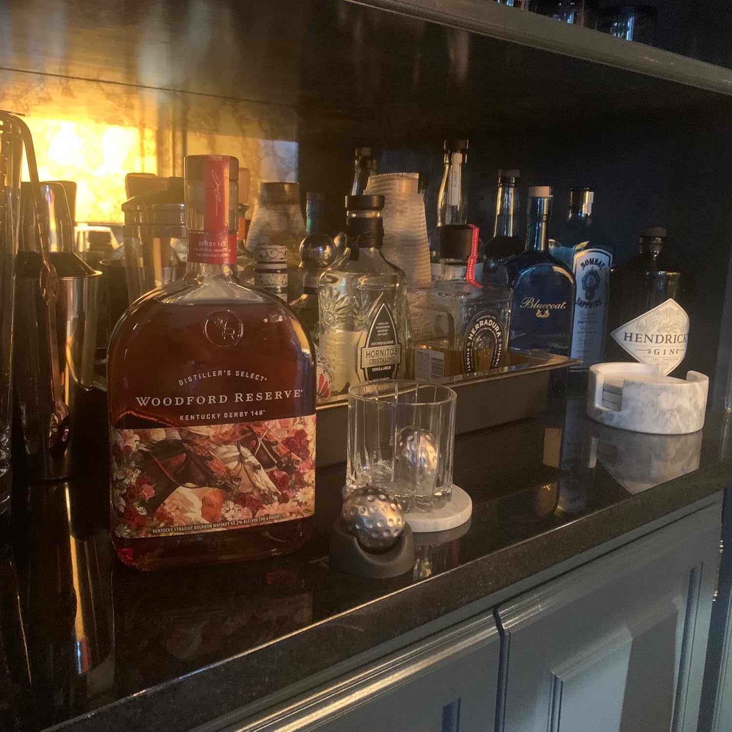 Outset Golf Ball Whiskey Chillers – Stainless Steel Set of 2