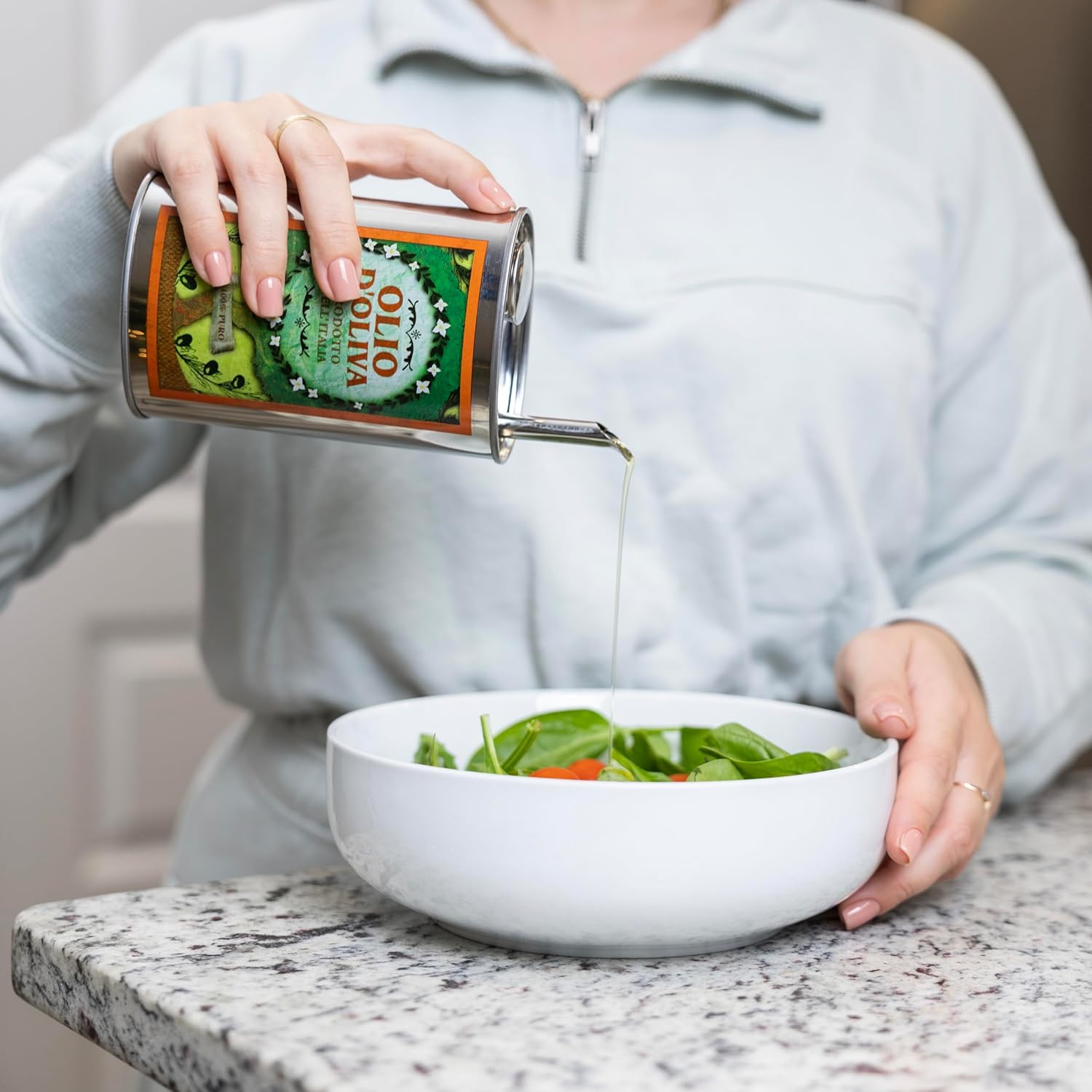 Fox Run Stainless Steel Olive Oil Can