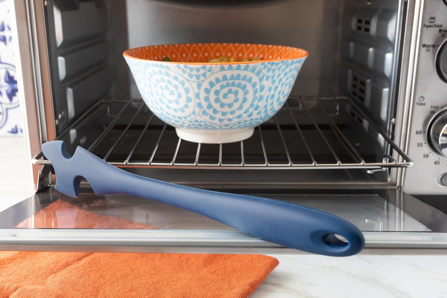 Fox Run Oven Push and Pull Tool – Navy Blue