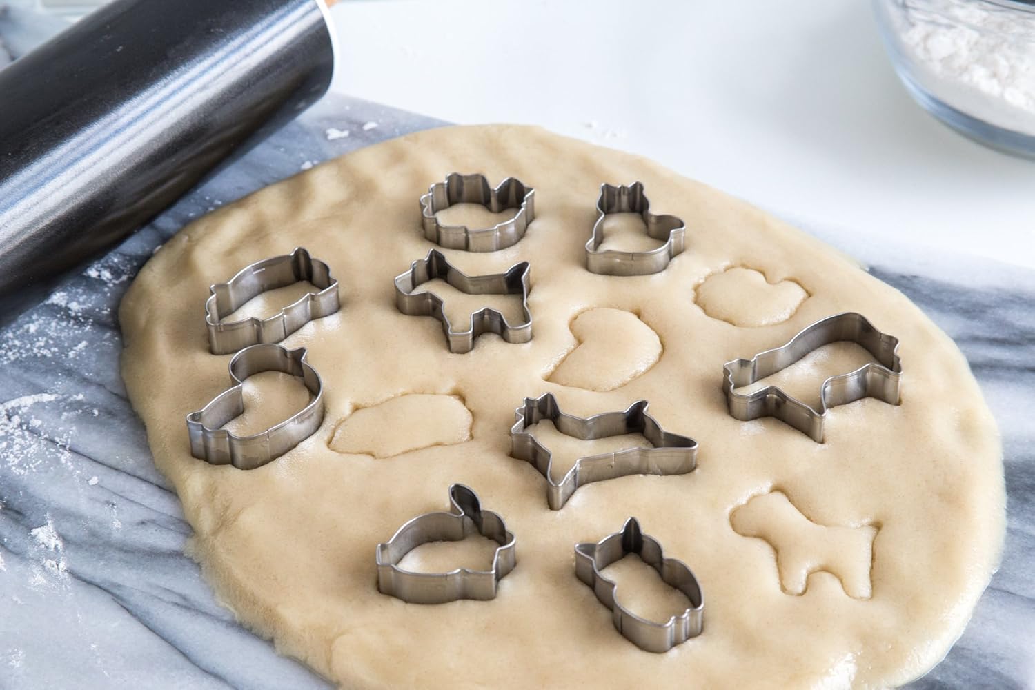 Fox Run Mini Animal Cookie Cutter Set