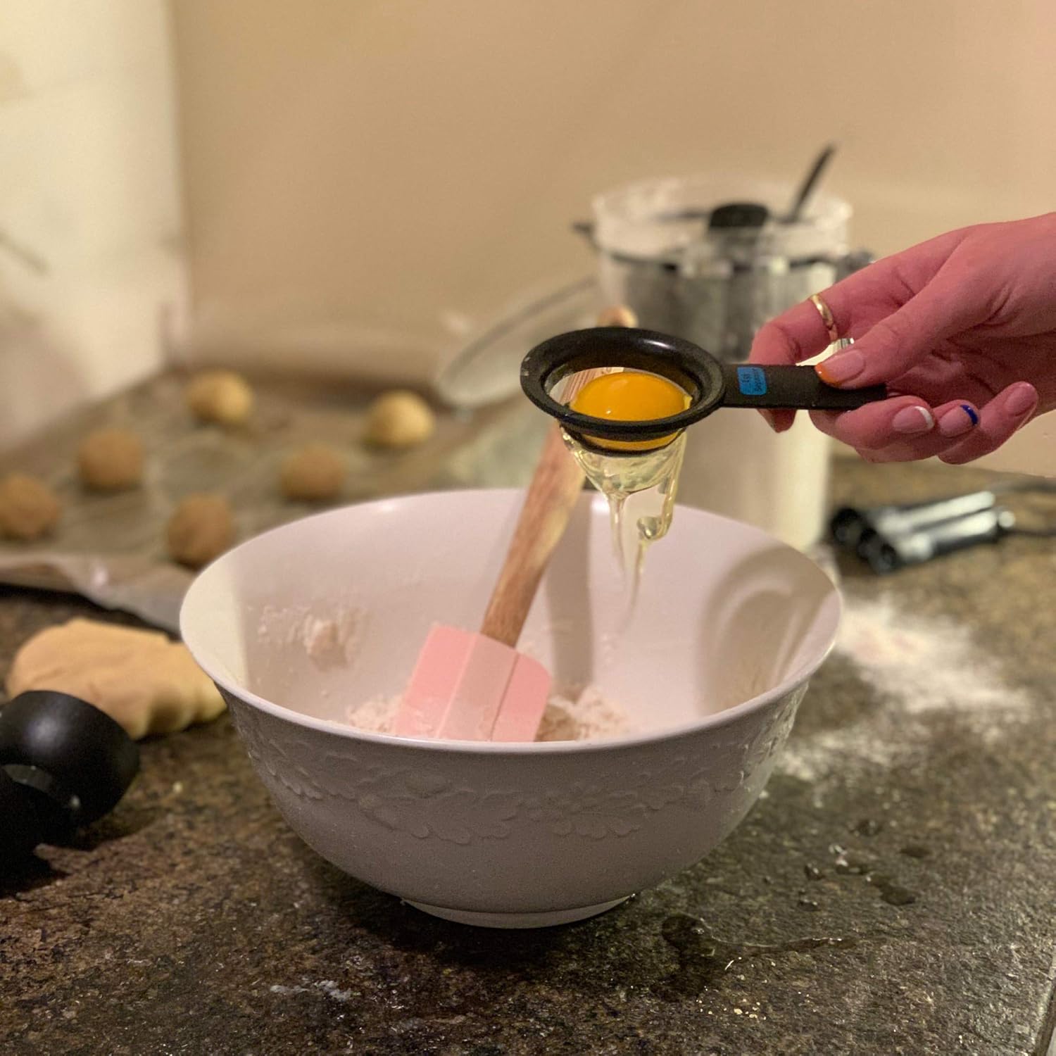 Fox Run Measuring Cup Set With Egg Separator
