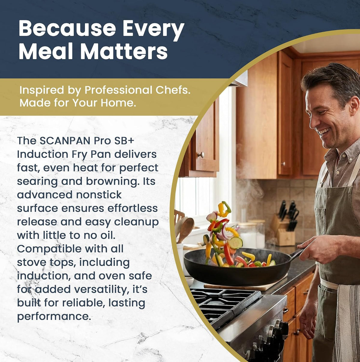 Scanpan Pro SB+ Induction Fry Pan – 32 cm