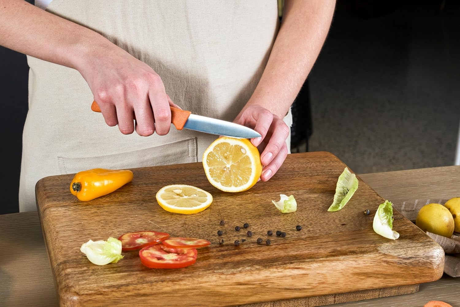 Zyliss 3 Pc Knife Set – Chef, Paring & Serrated Paring