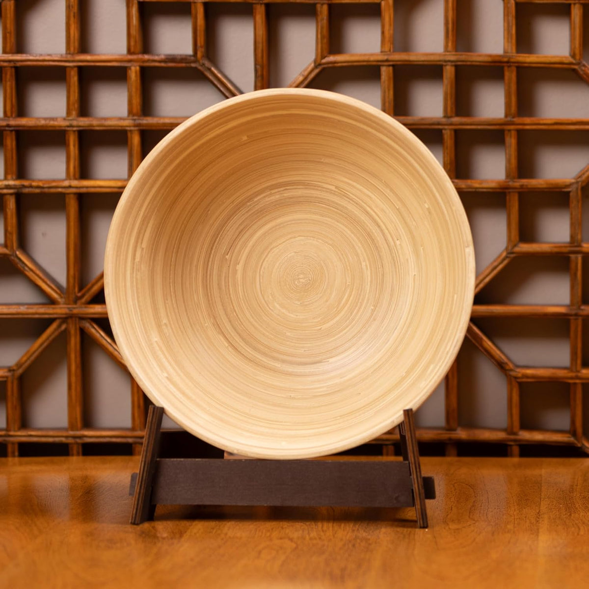 Joyce Chen Lexa Bamboo Bowl Set – Natural – 8, 10 & 12 Inch – Set of 3