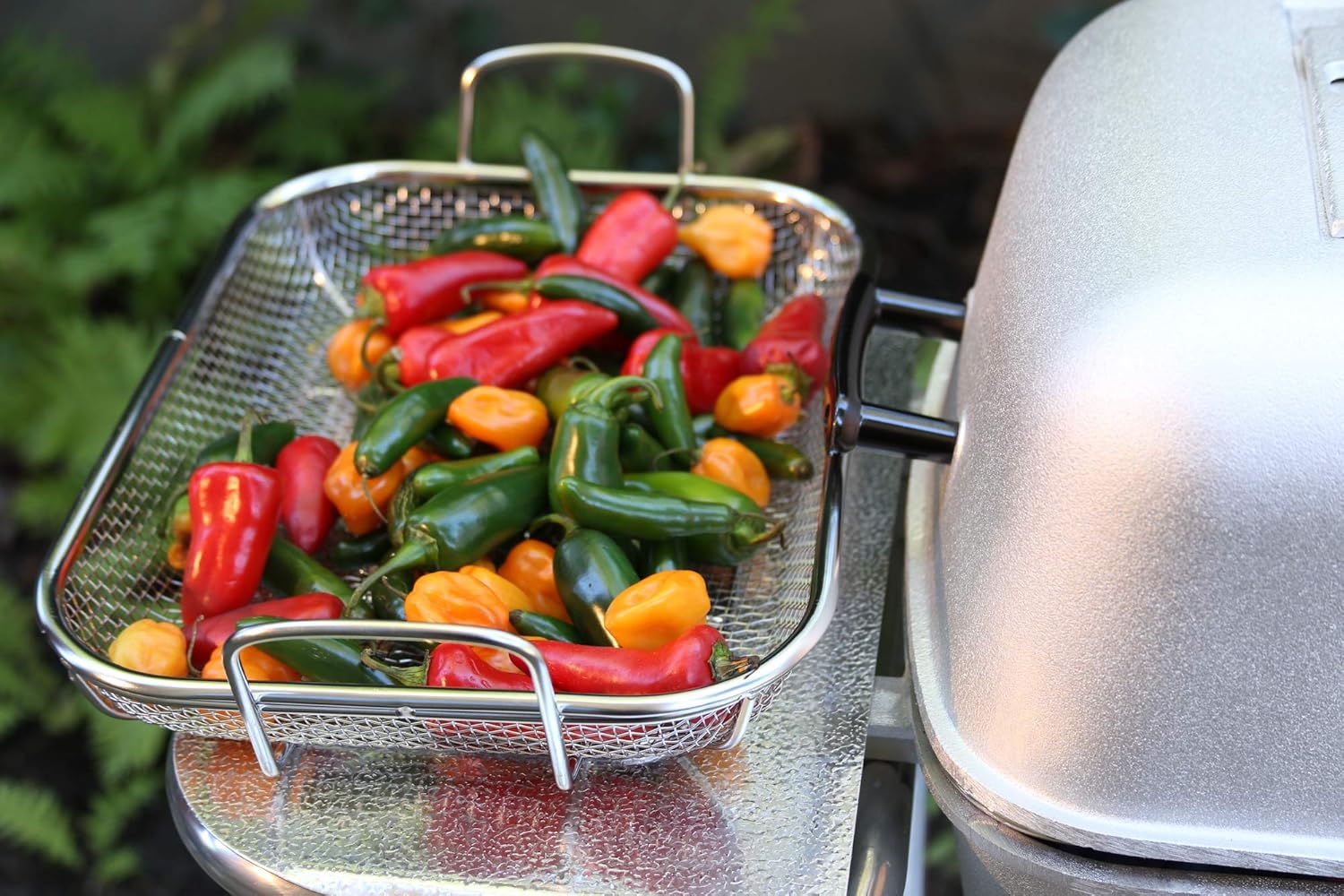 Outset BBQ Roasting Basket – Stainless Steel