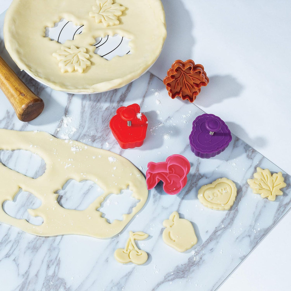 Fox Run Pie Lovers Pie Crust Cutter Set