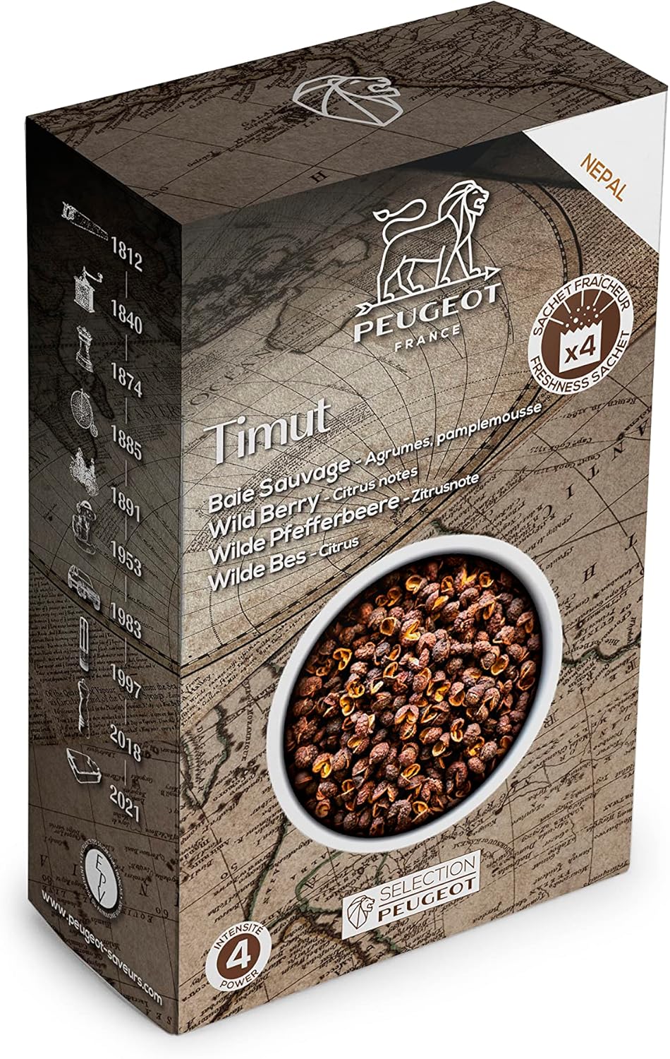 Peugeot Timut Nepal Wild Peppercorns – 40 g