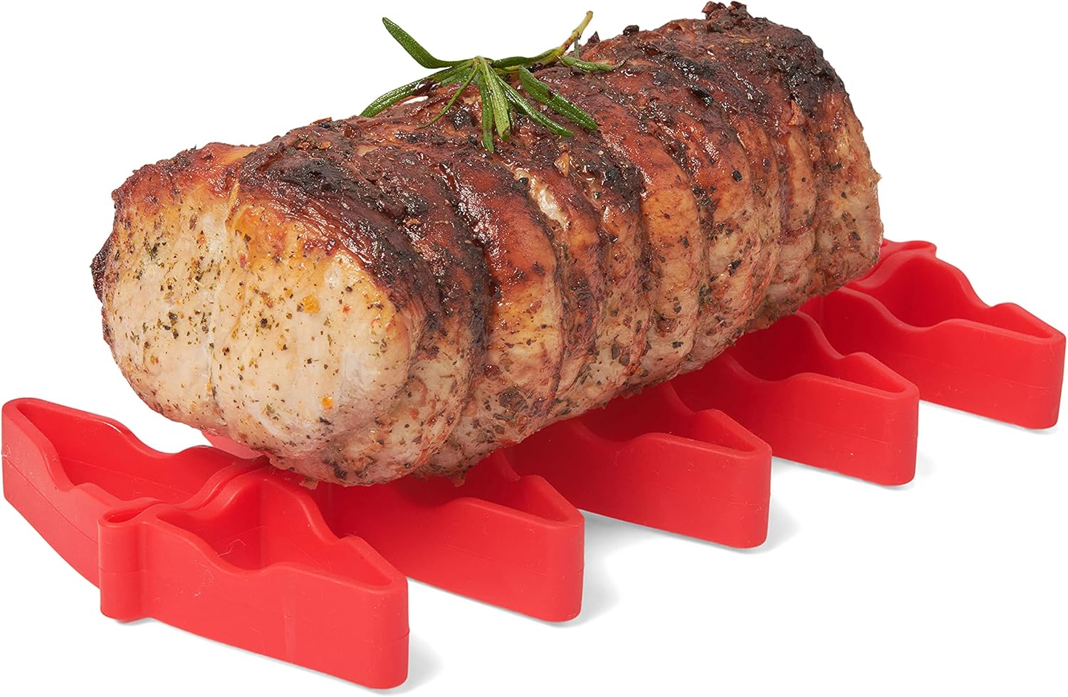 Cuisipro Silicone Dual Trivet – 7.5" x 7" x 1" / 19 x 17.8 x 2.4 cm – Red Cuisipro by Kitchen Niche