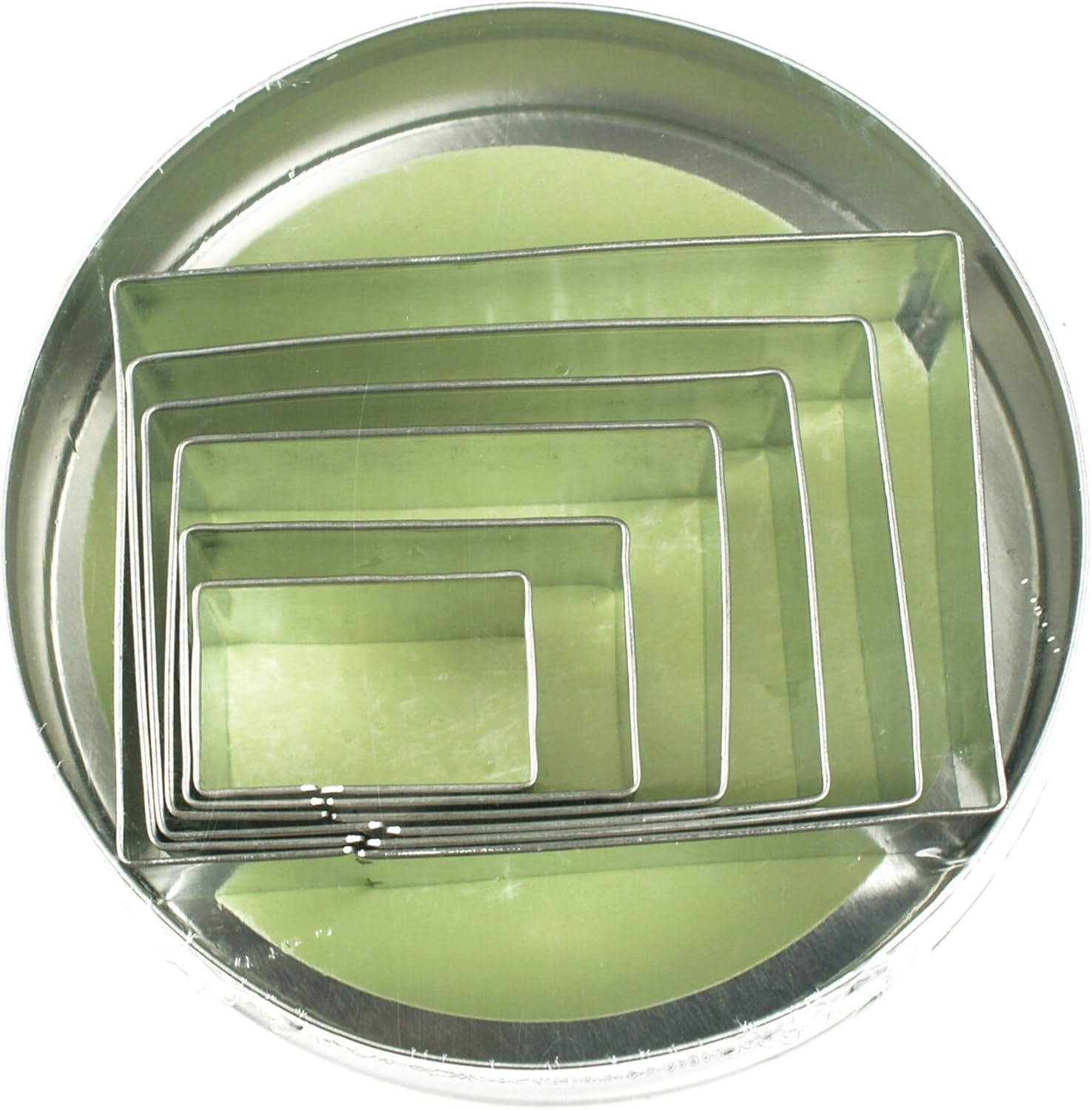Fox Run Rectangle Cookie Cutter Set