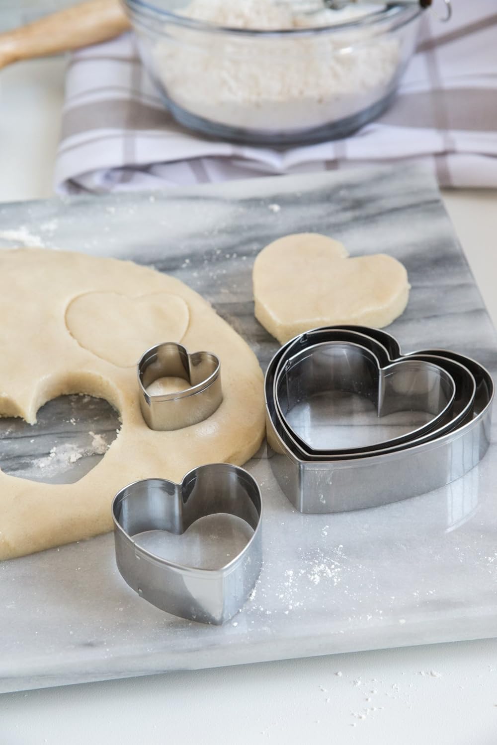 Fox Run Heart Cookie Cutter Set