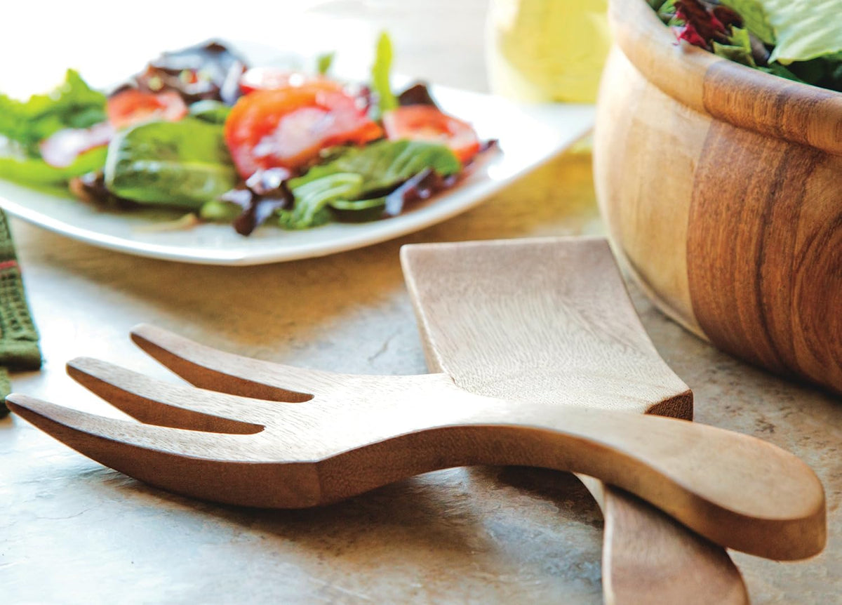 Ironwood Large Farmhouse Salad Utensil Set