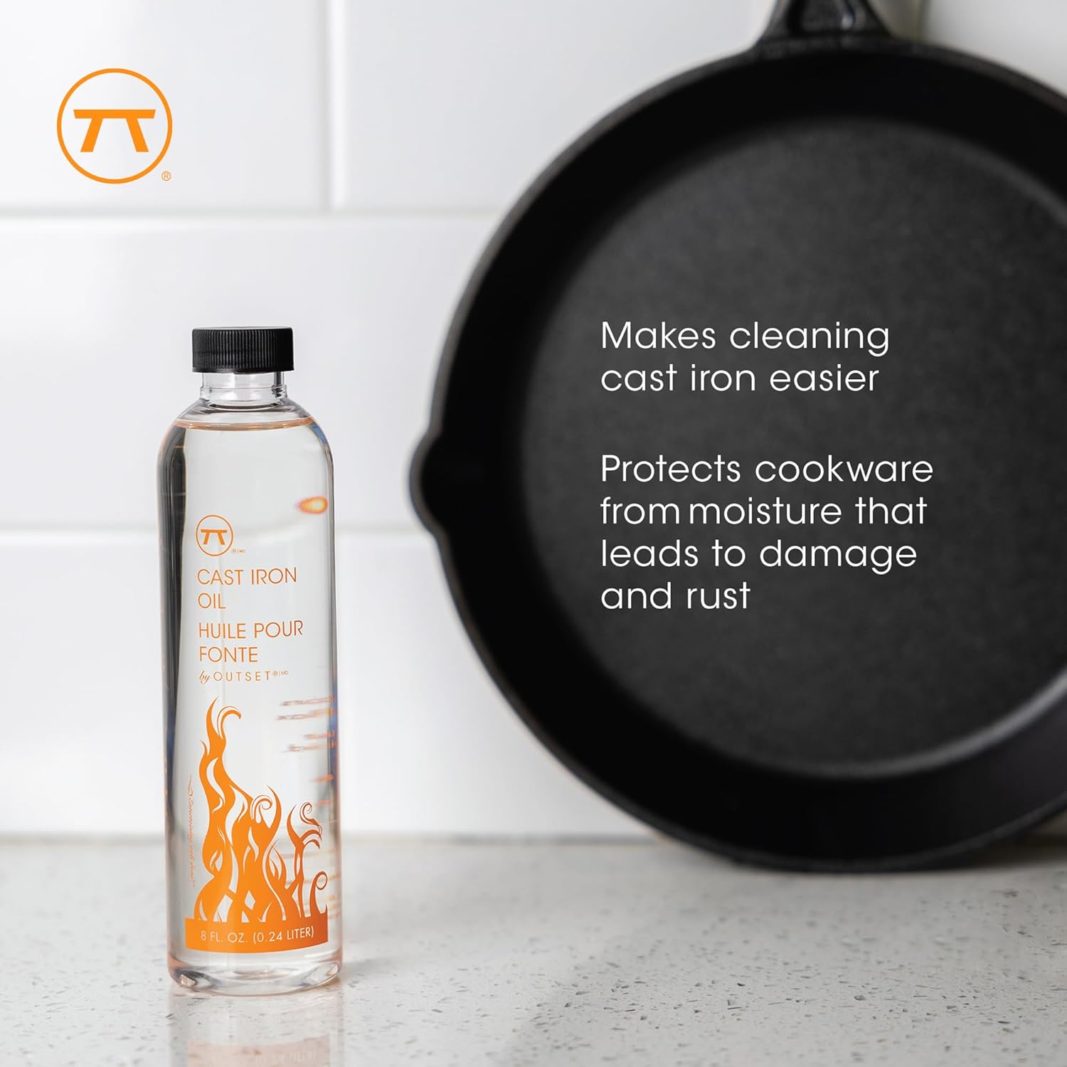 Outset Cast Iron Oil 8 oz