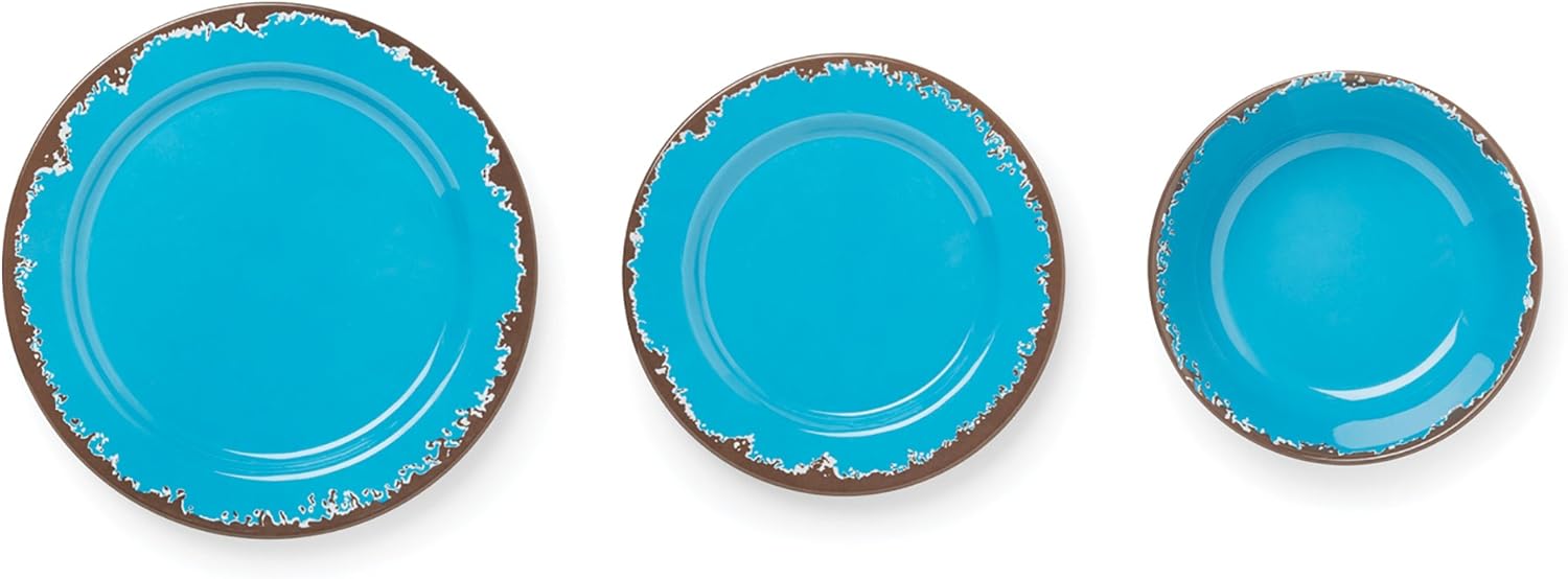 Fox Run Melamine Dinnerware Set, 12 Piece