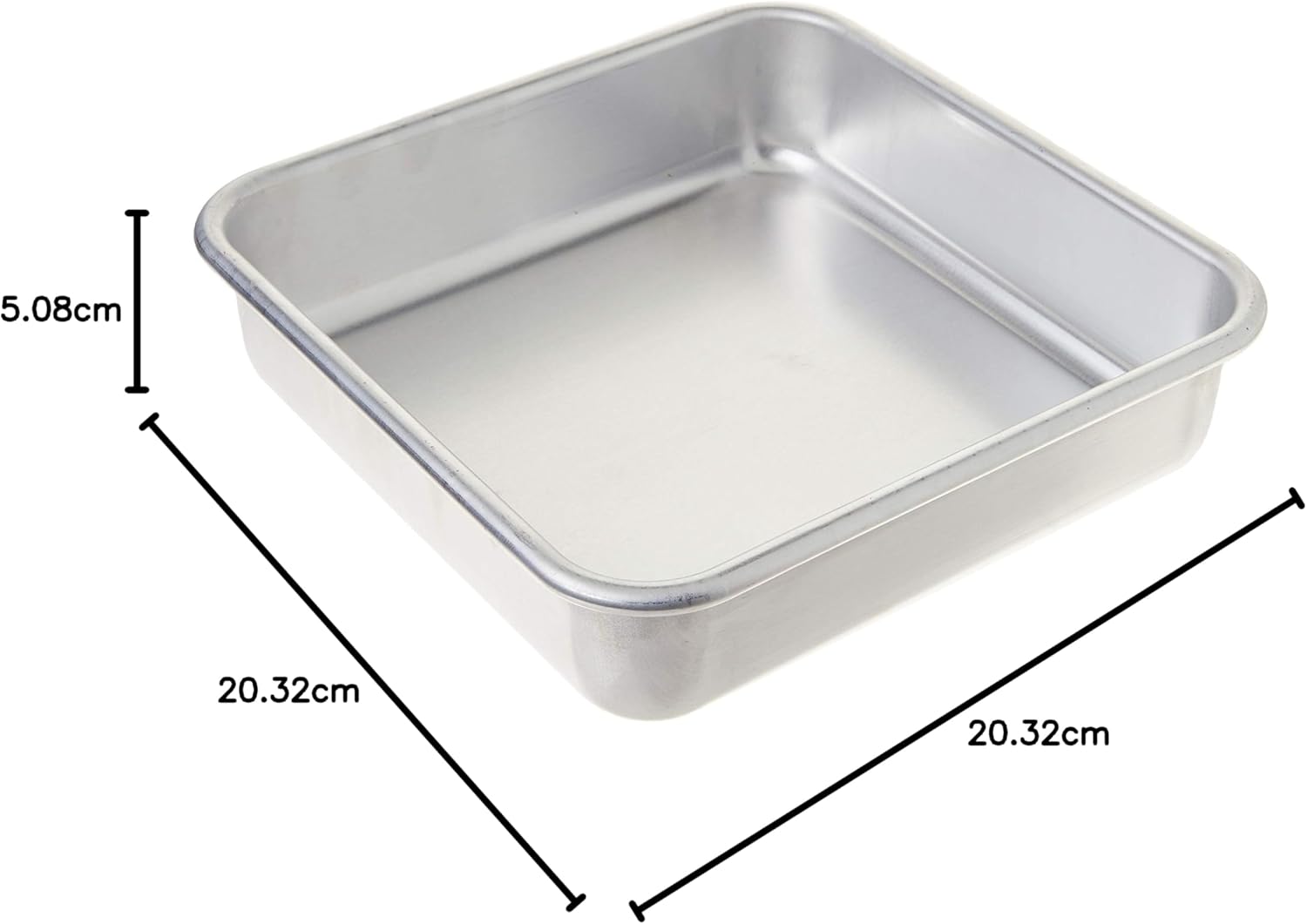 Nordic Ware 8" x 8" Square Cake Pan Naturals