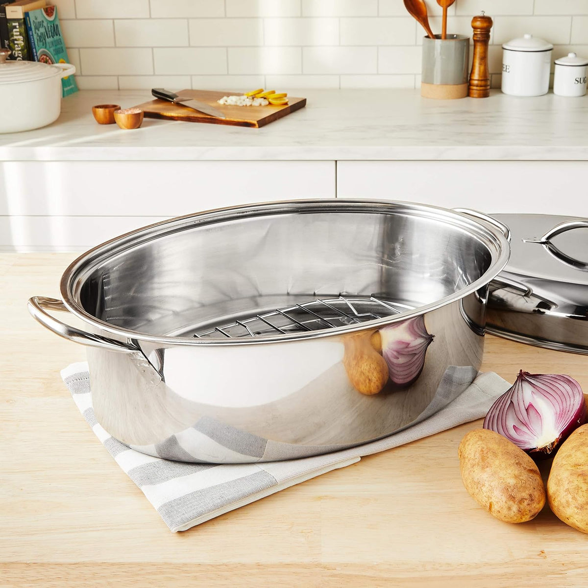 Fox Run Oval Roaster Set