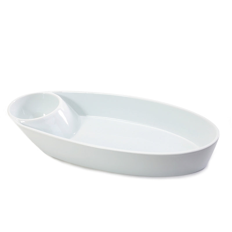 BIA Cordon Bleu Oval Crudité Server