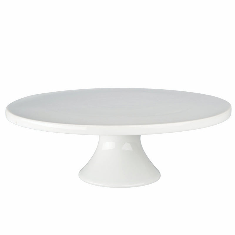 BIA Cordon Bleu White Porcelain Cake Stand