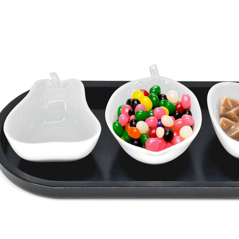 BIA Cordon Bleu Pear Shaped Porcelain Snack Bowl