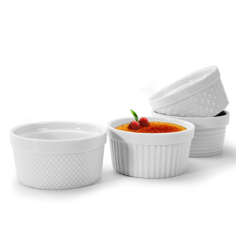 BIA Cordon Bleu Set of 4 Textured Ramekins -  175ml