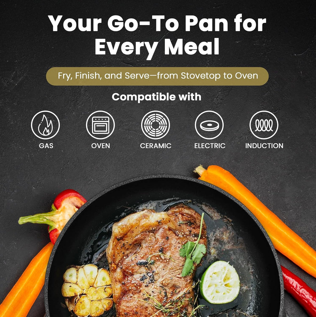 Scanpan HaptIQ Fry Pan – 32 cm