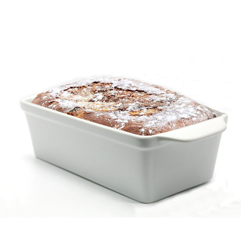 BIA Cordon Bleu White Ceramic Loaf Pan