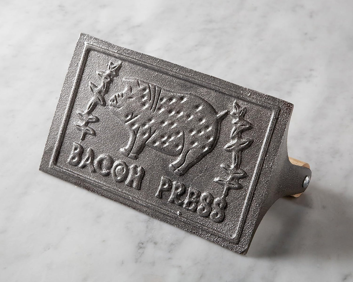 Fox Run Cast Iron Bacon Press