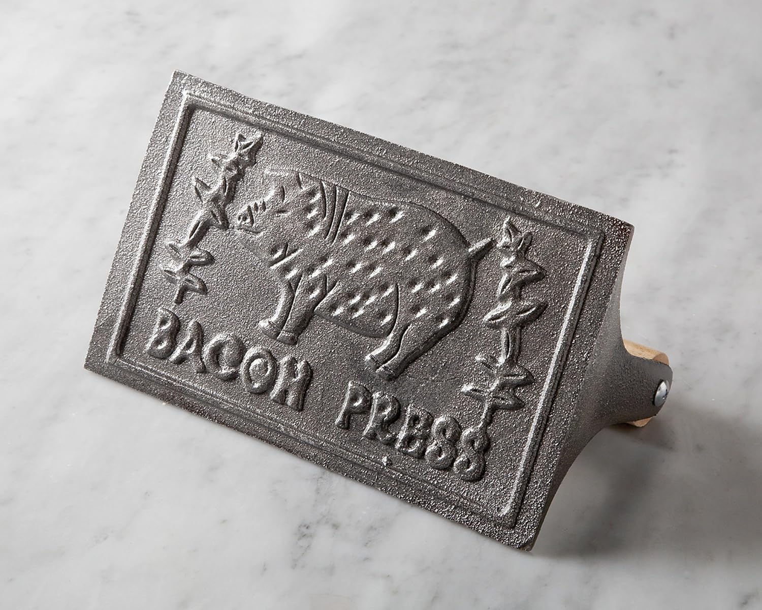 Fox Run Cast Iron Bacon Press