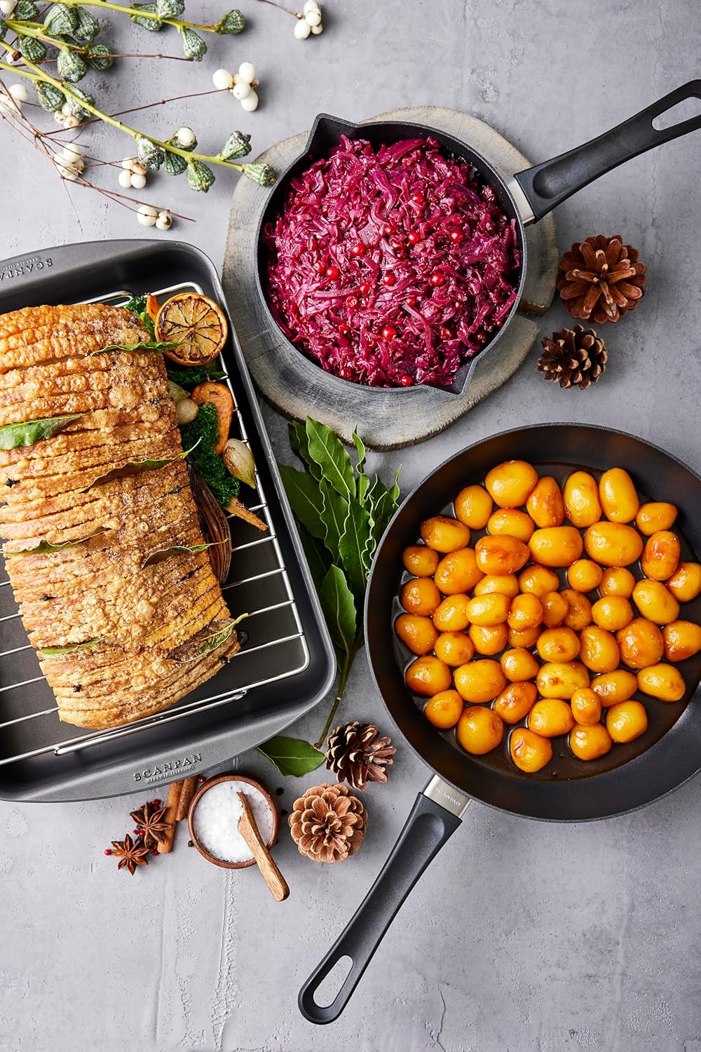 Scanpan Classic Roasting Pan – 3 L, 34 x 22 cm