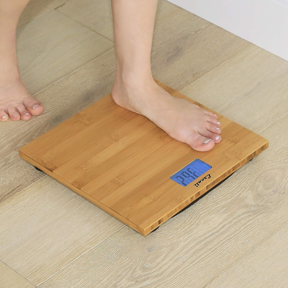 Escali Bamboo Bathroom Scale