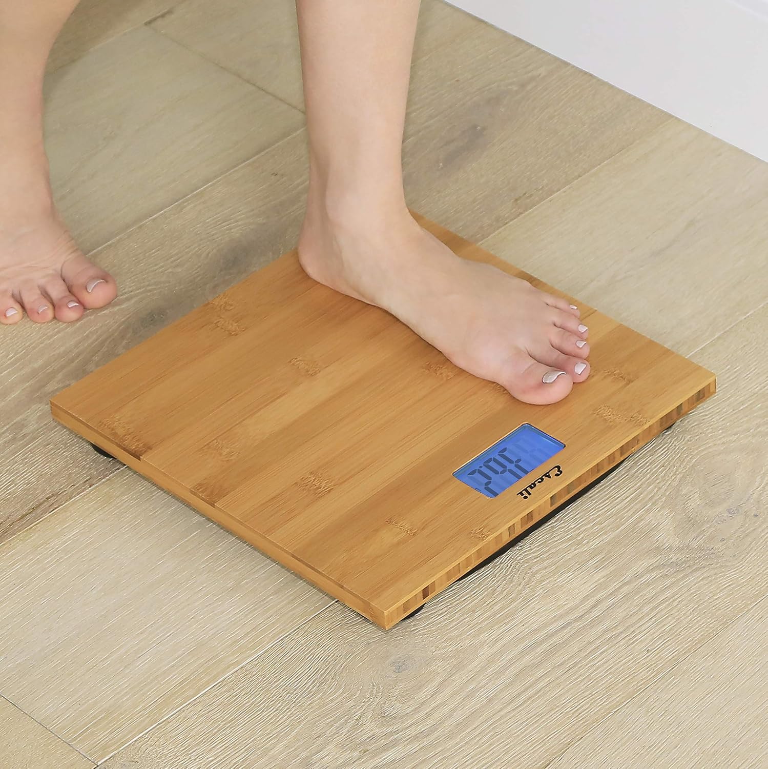 Escali Bamboo Bathroom Scale