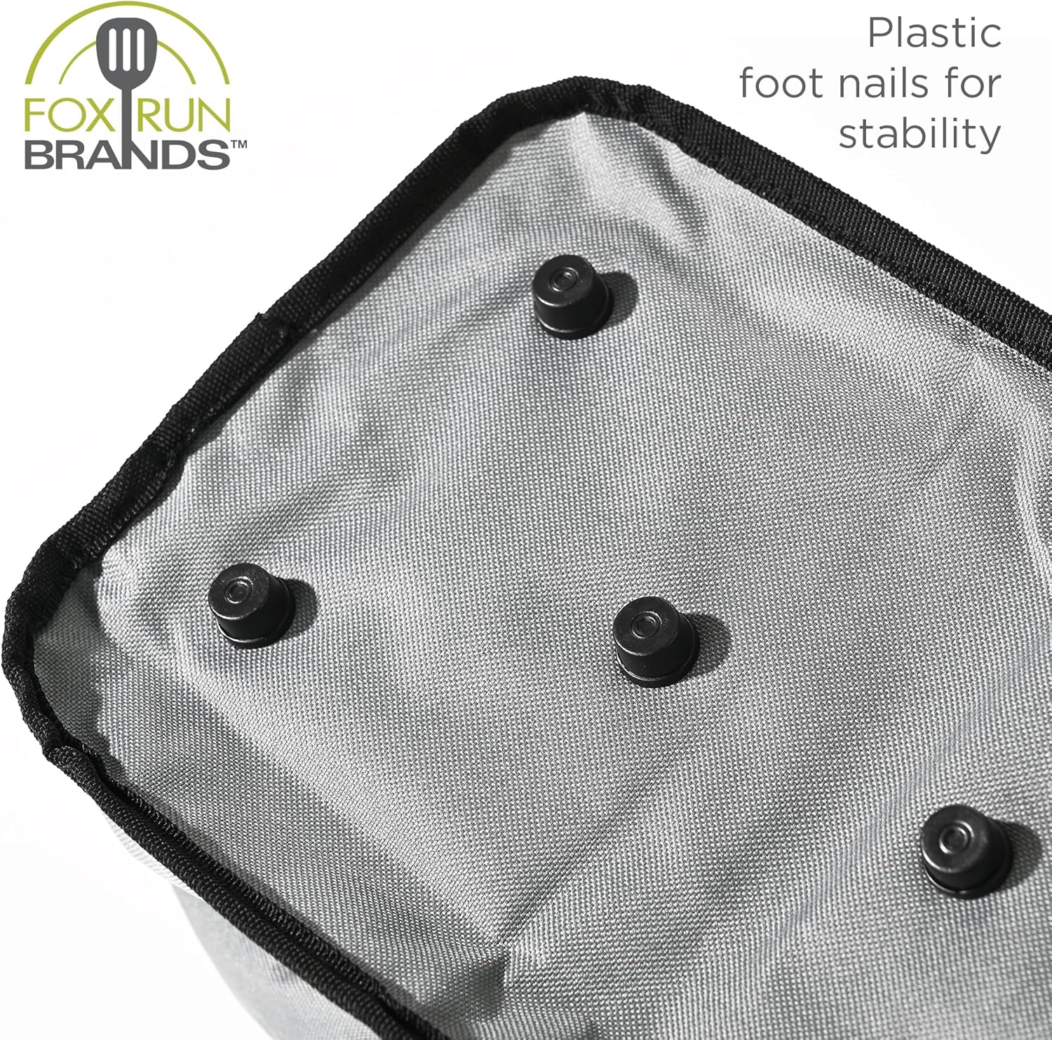 Fox Run Collapsible Canvas Market Basket