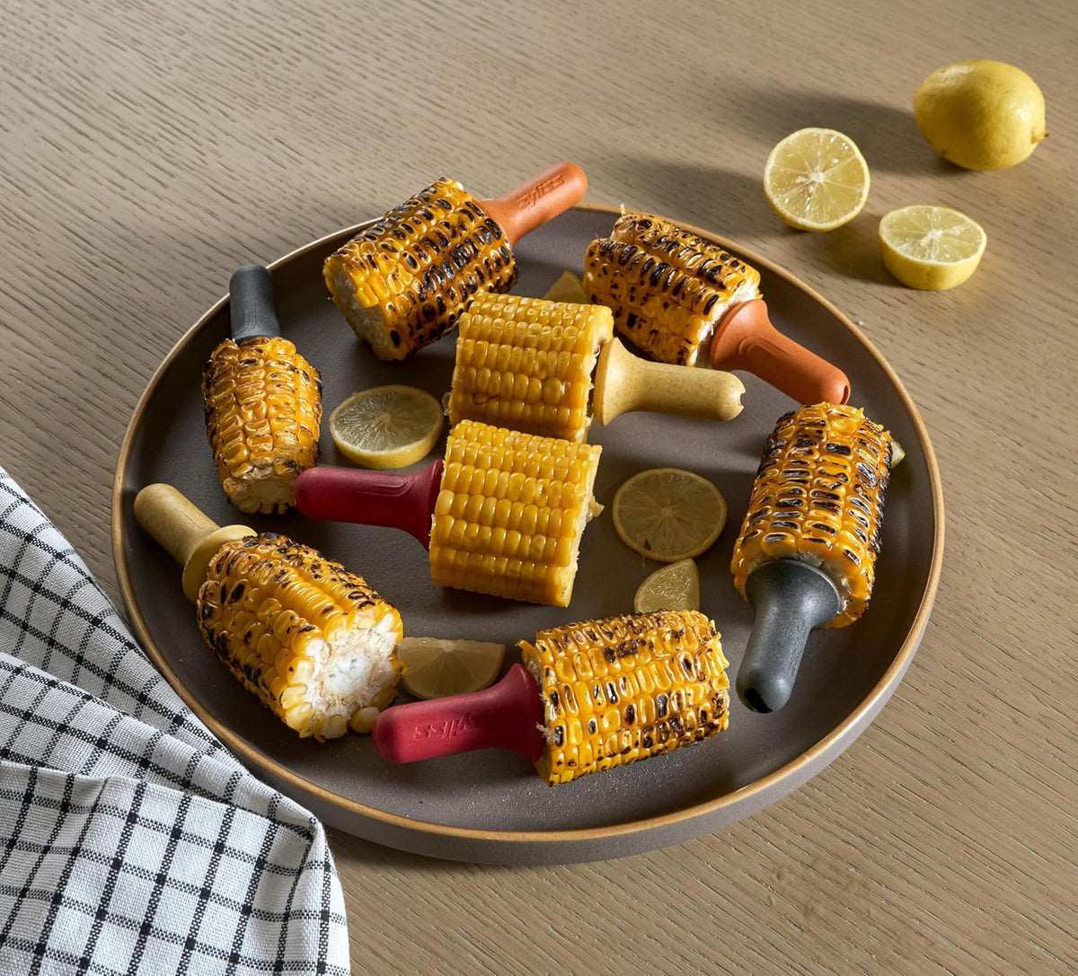 Zyliss Interlocking Corn Holders – 4 Pc Set
