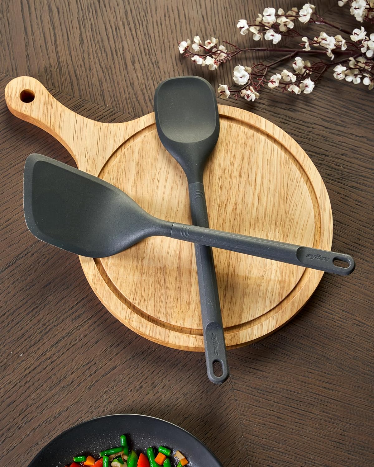 Zyliss 2 Pc Utensil Set – Spoontula & Angled Turner