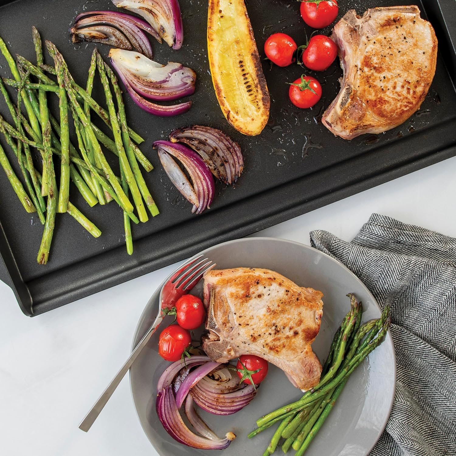 Nordic Ware Double Backsplash Griddle