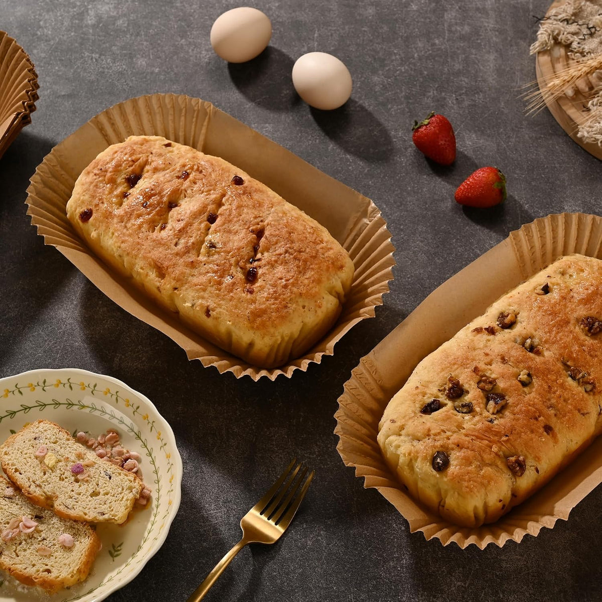 Fox Run Loaf Pan Parchment Liners 100-Pack