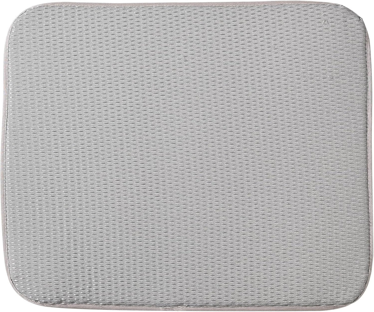 Fox Run Dish Drying Mat 16x18 Gray