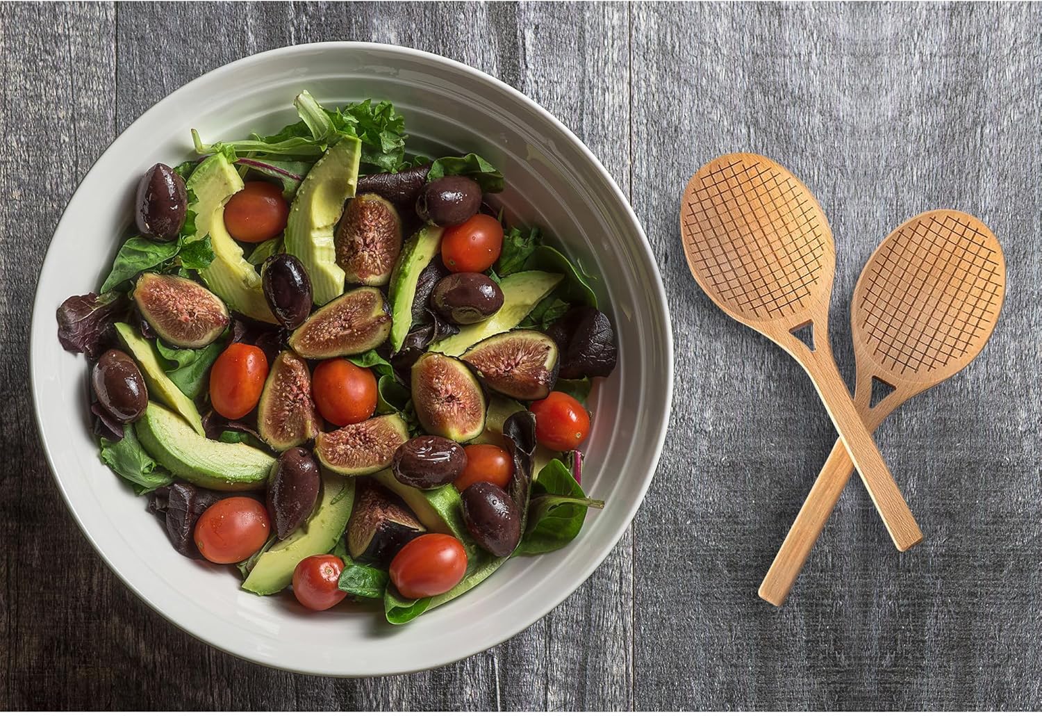 Fox Run Tennis Racket Salad Servers – Set of 2