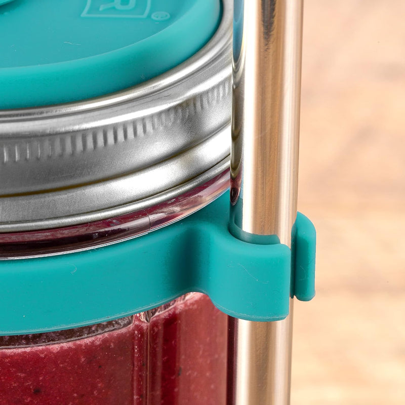 Kilner Smoothie Making Kit – 0.5L Jar with Lid, Straw & Blade Kilner by Kitchen Niche