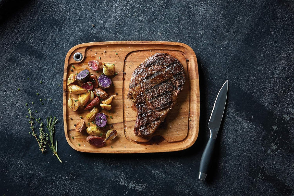 Ironwood Fort Worth Steak Plate – Acacia Wood