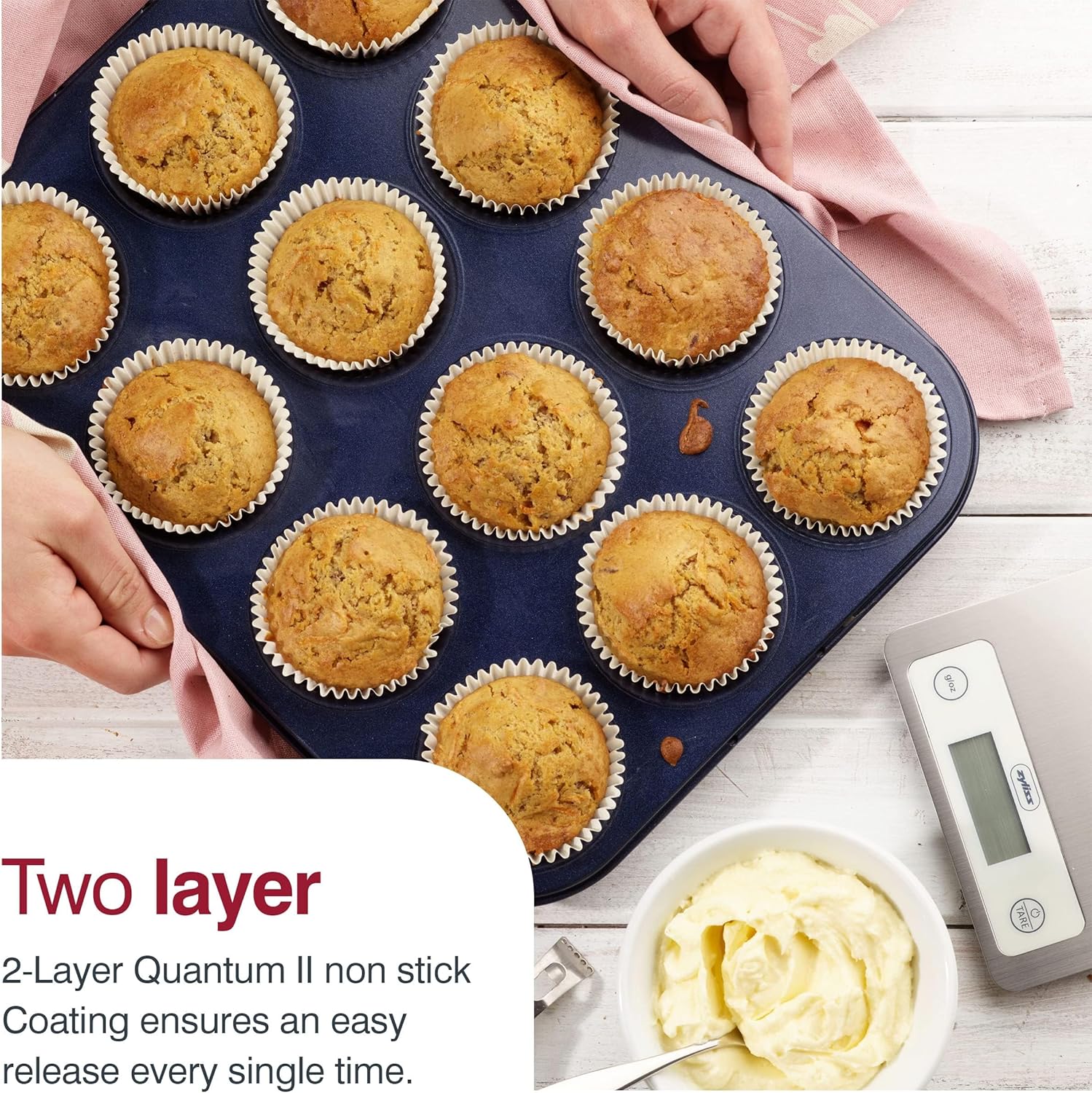 Zyliss Muffin Pan – 12 Cups by Kitchen Niche