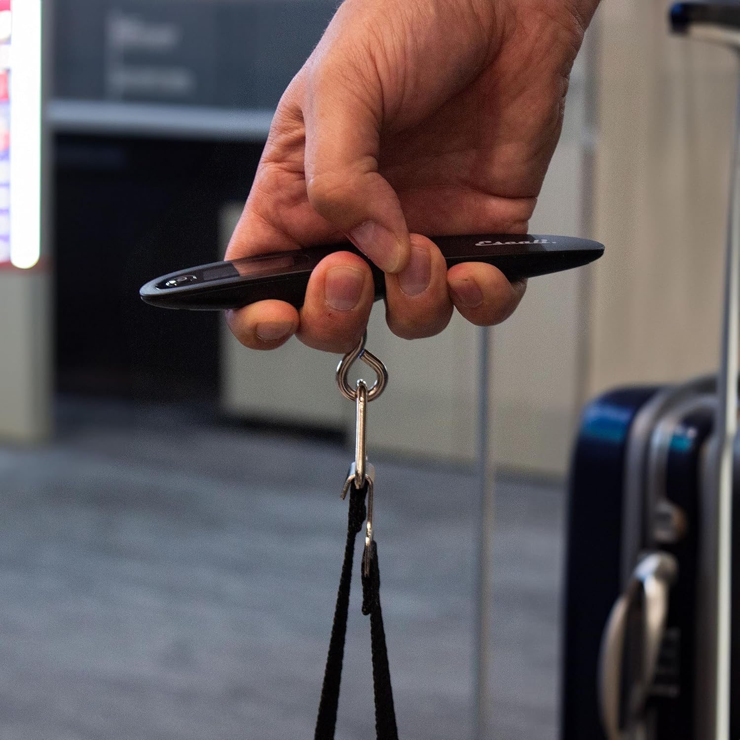 Escali Velo Slimline Luggage Scale – Black