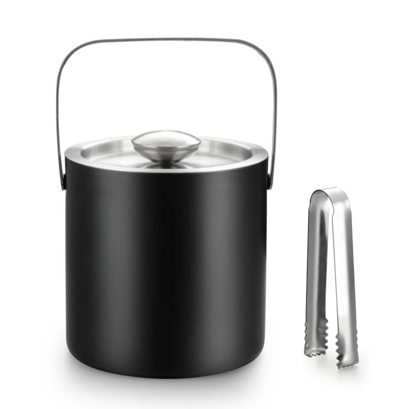 Natural Living Opera Ice Bucket with Tongs