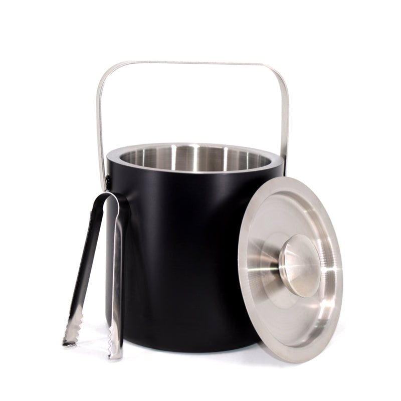 Natural Living Opera Ice Bucket with Tongs