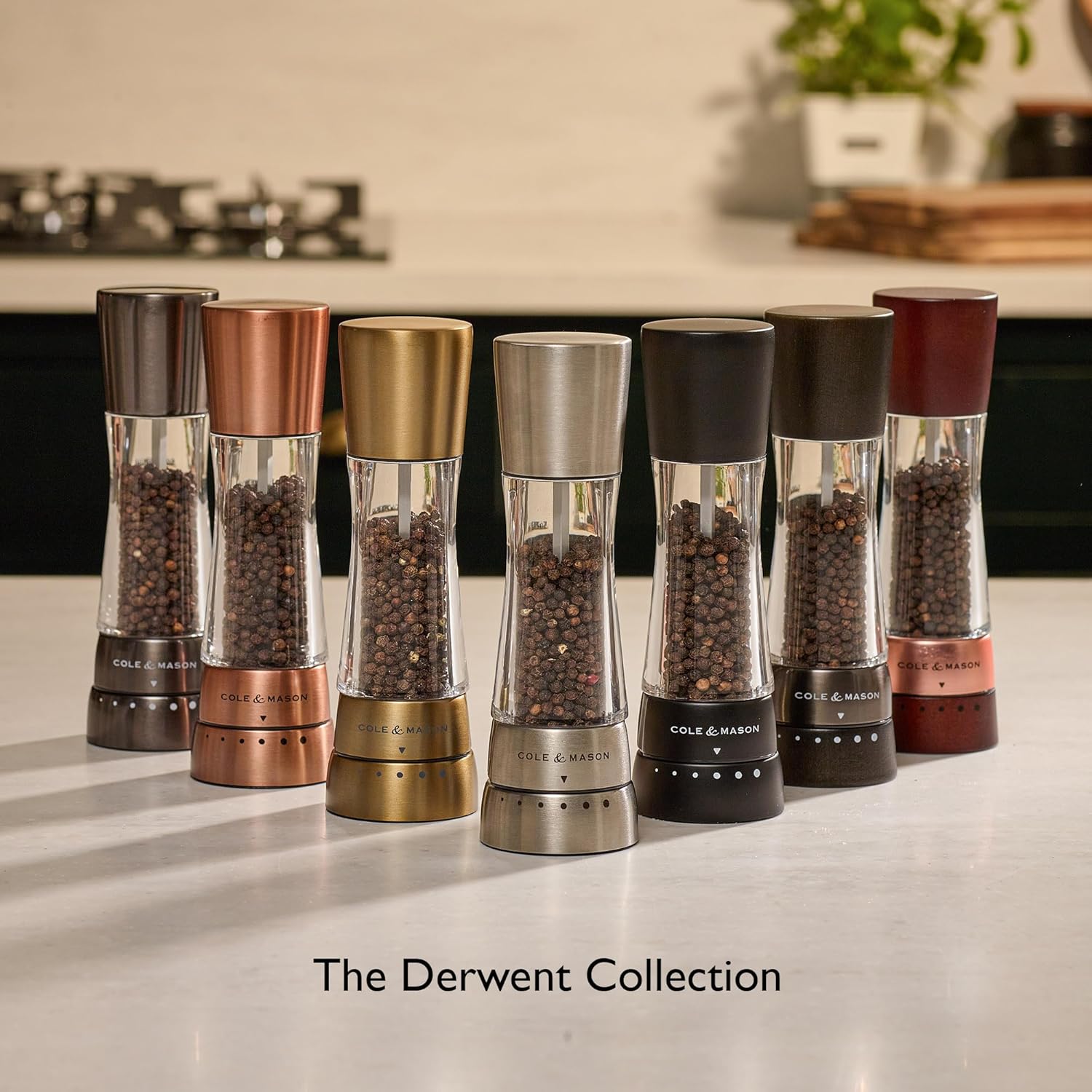 Cole & Mason Derwent Salt & Pepper Mill Gift Set – Iron Grey