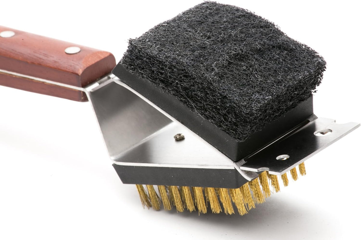 Outset Rosewood 3 in 1 Grill Brush